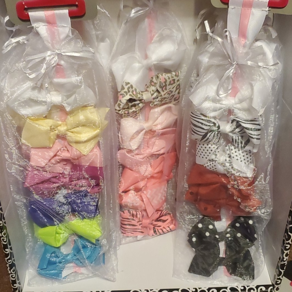 Pretty hair bows.